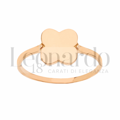Modello Piatto in Oro Rosa da 2gr.
