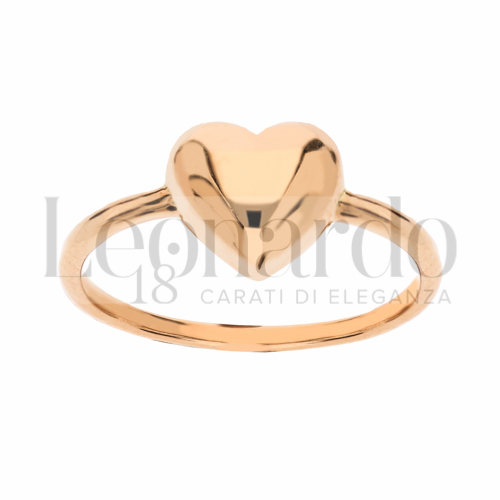 Modello Bombato in Oro Rosa da 2,5gr.