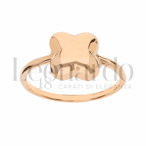 Modello Bombato in Oro Rosa da 2,8gr.