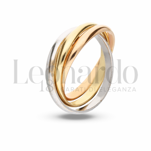 Modello 3° Misura in Oro Giallo, Oro Bianco e Oro Rosa da 7,8gr.