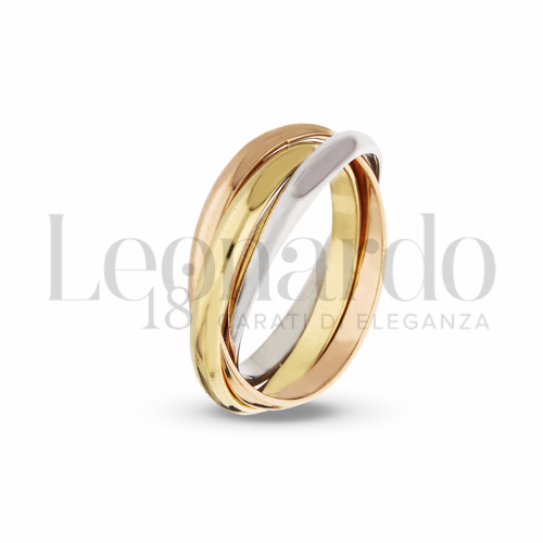 Modello 2° Misura in Oro Giallo, Oro Bianco e Oro Rosa da 5,4gr.