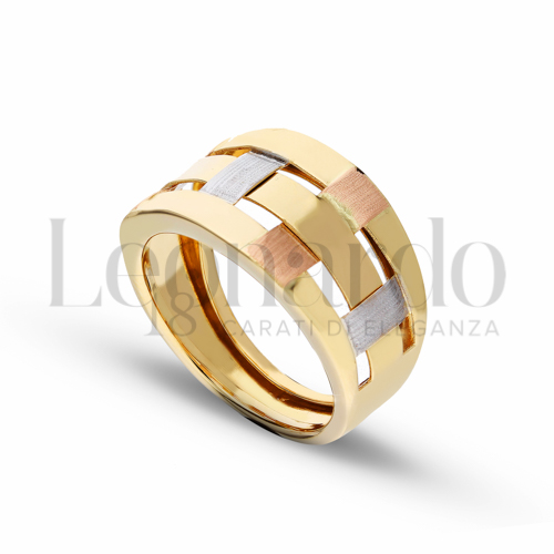 in Oro Giallo, Oro Bianco e Oro Rosa da 4,2gr.