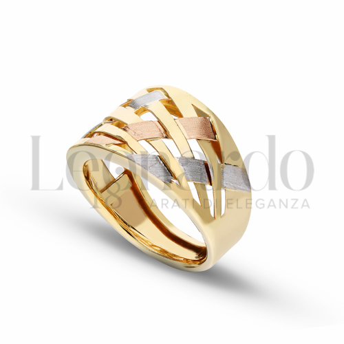 in Oro Giallo, Oro Bianco e Oro Rosa da 4,5gr.