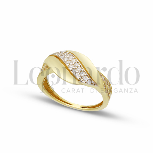 Anelli Anello da Donna in Oro 18 Carati Misura anello: 12 Finitura o soggetti: Lucida 2,5g