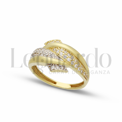 Anelli Anello da Donna in Oro 18 Carati Misura anello: 15 Finitura o soggetti: Lucida 2,8g