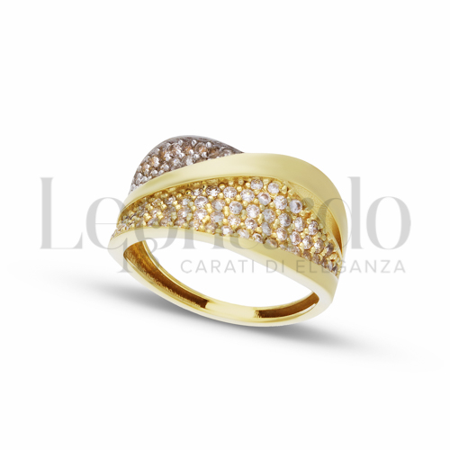 Anelli Anello da Donna in Oro 18 Carati Misura anello: 20 Finitura o soggetti: Lucida 3,7g