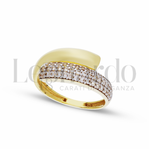 Anelli Anello da Donna in Oro 18 Carati Misura anello: 12 Finitura o soggetti: Lucida 2,3g