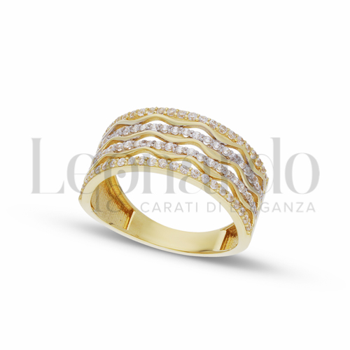 Anelli Anello da Donna in Oro 18 Carati Misura anello: 15 Finitura o soggetti: Lucida 3,2g
