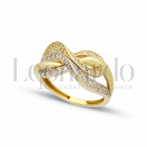 Anelli Anello da Donna in Oro 18 Carati Misura anello: 11 Finitura o soggetti: Lucida 3,5g