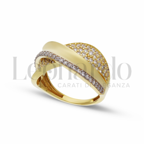Anelli Anello da Donna in Oro 18 Carati Misura anello: 20 Finitura o soggetti: Lucida 4,5g
