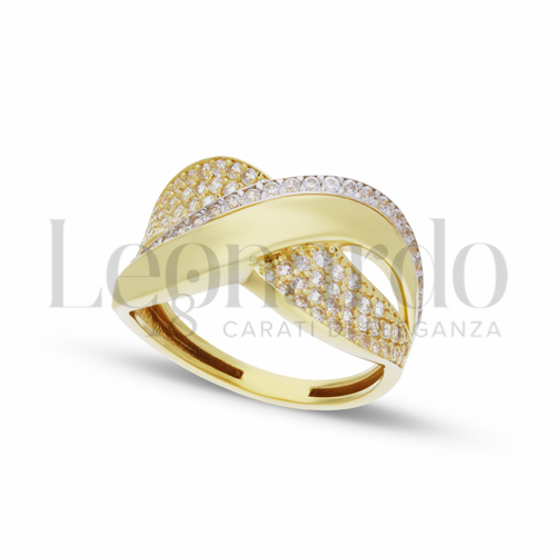 Anelli Anello da Donna in Oro 18 Carati Misura anello: 20 Finitura o soggetti: Lucida 3,7g