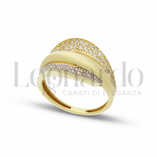 Anelli Anello da Donna in Oro 18 Carati Misura anello: 20 Finitura o soggetti: Lucida 3,2g