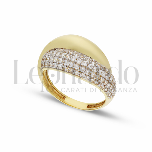 Anelli Anello Fantasia da Donna in Oro 18 Carati Misura anello: 10 Finitura o soggetti: Lucida 3,4g