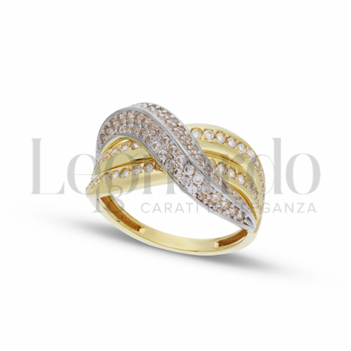 Anelli Anello da Donna in Oro 18 Carati Misura anello: 20 Finitura o soggetti: Lucida 4,8g