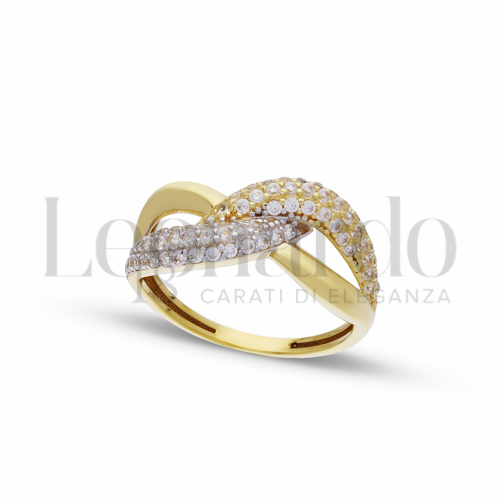 Anelli Anello da Donna in Oro 18 Carati Misura anello: 17 Finitura o soggetti: Lucida 2,8g