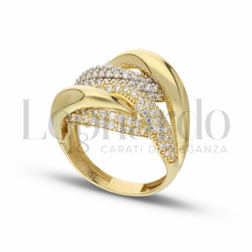 Anelli Anello da Donna in Oro 18 Carati Misura anello: 14 5,8g