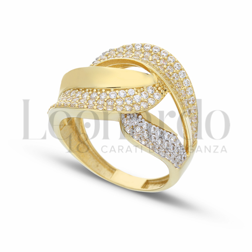 Anelli Anello da Donna in Oro 18 Carati Misura anello: 19 5,6g