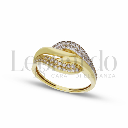 Anelli Anellino con elemento da Donna in Oro 18 Carati Misura anello: 15 Finitura o soggetti: Lucida 2,3g