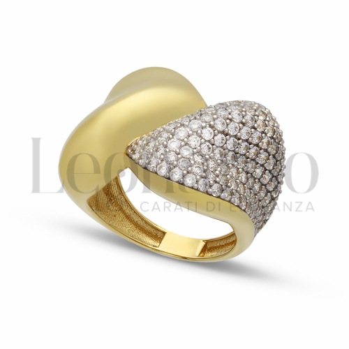Anelli Anello da Donna in Oro 18 Carati Modello: 2&deg; misura anello: 14 5,3g