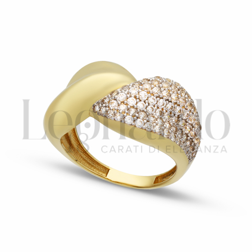 Anelli Anello da Donna in Oro 18 Carati Modello: 1 &deg; misura anello: 20 4,1g
