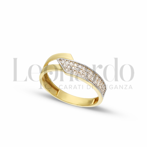 Anelli Anello da Donna in Oro 18 Carati Misura anello: 11 Finitura o soggetti: Lucida 2g