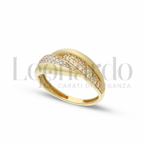 Anelli Anello da Donna in Oro 18 Carati Misura anello: 17 Finitura o soggetti: Lucida 2,6g