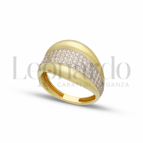 Anelli Anello da Donna in Oro 18 Carati Misura anello: 17 Finitura o soggetti: Lucida 3,3g