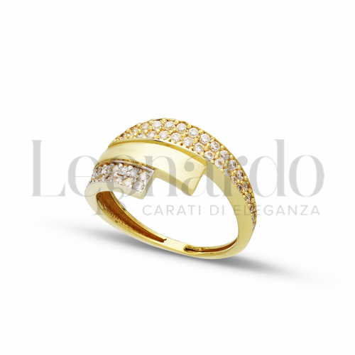 Anelli Anello da Donna in Oro 18 Carati Misura anello: 12 Finitura o soggetti: Lucida 2,2g