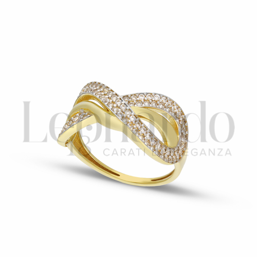 Anelli Anello da Donna in Oro 18 Carati Misura anello: 10 Finitura o soggetti: Lucida 3g