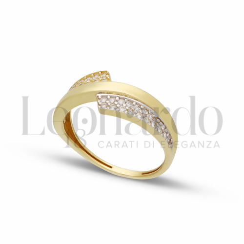 Anelli Anello da Donna in Oro 18 Carati Misura anello: 17 Finitura o soggetti: Lucida 2,2g