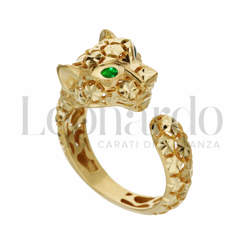 Modello 1 ° Misura con Smalto in Oro Giallo da 5gr.