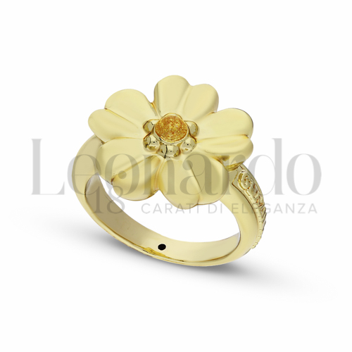 con Smalto in Oro Giallo da 1gr.