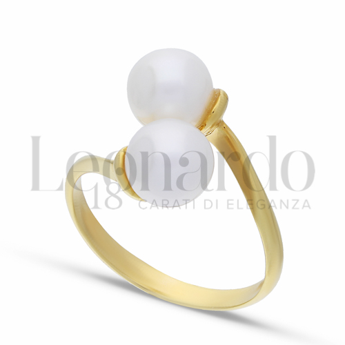 con Perla in Oro Giallo da 3,3gr.