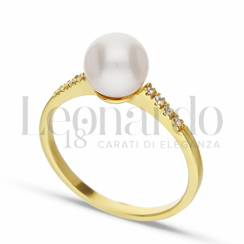 Anelli Anello da Donna in Oro 18 Carati Misura anello: 13 Finitura o soggetti: Lucida 2,3g
