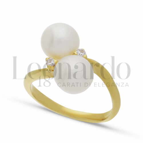 Anelli Anello da Donna in Oro 18 Carati Misura anello: Finitura o soggetti: Lucida 3,8g