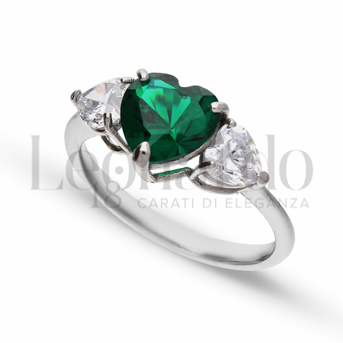 Anelli Anello Love da Donna in Oro 18 Carati Modello: 2° misura anello: 22 Finitura o soggetti: Cuore 3,3g