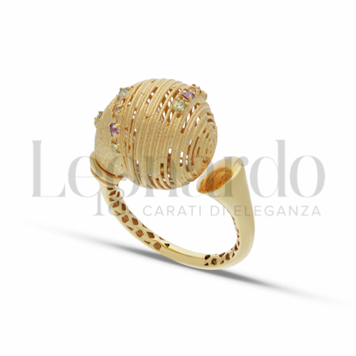 Anelli Anello Gold Fancy Collection da Donna in Oro 18 Carati Misura anello: 16 5,2g