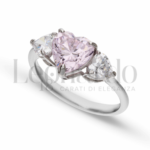 Anelli Anello Love da Donna in Oro 18 Carati Modello: 2° misura anello: 25 Finitura o soggetti: Cuore 3,6g