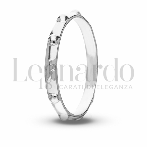Modello Saldato in Oro Bianco da 1,7gr.
