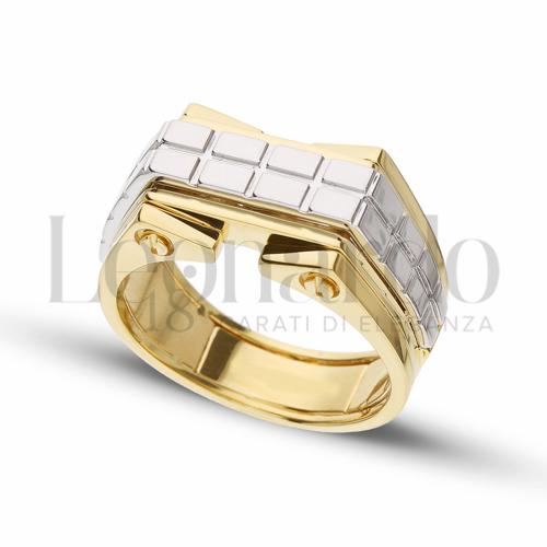 in Oro Giallo e Oro Bianco da 11,8gr.