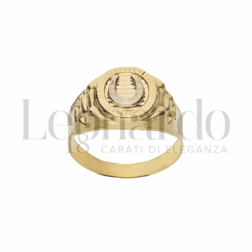 Modello Stampato in Oro Giallo e Oro Bianco da 3,3gr.