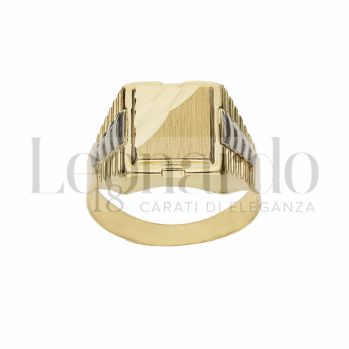 Modello Stampato in Oro Giallo e Oro Bianco da 4,8gr.