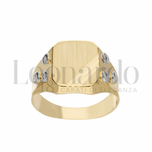 Modello Stampato in Oro Giallo e Oro Bianco da 4,1gr.