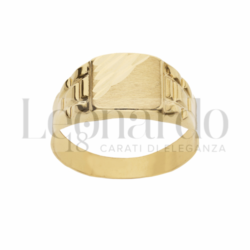 Modello Stampato in Oro Giallo da 3,2gr.