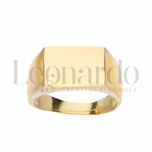 Modello Rettangolo in Oro Giallo da 7,9gr.