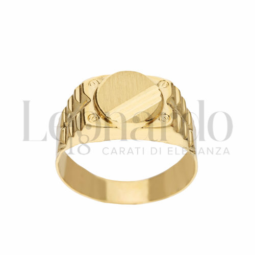 Modello Stampato in Oro Giallo da 3,3gr.