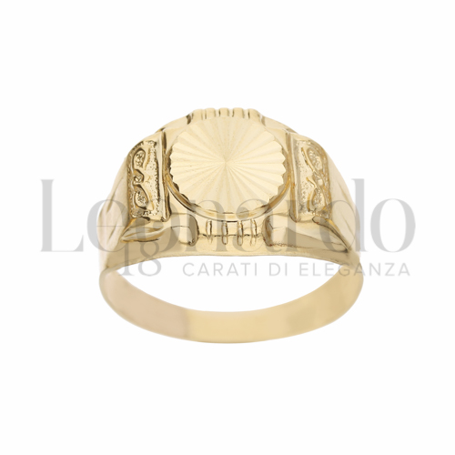 Modello Stampato in Oro Giallo da 3,4gr.