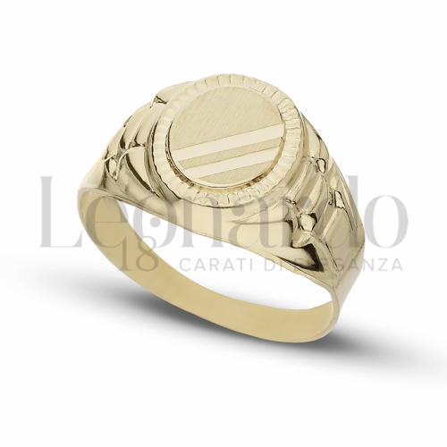 Modello Stampato in Oro Giallo da 3,2gr.