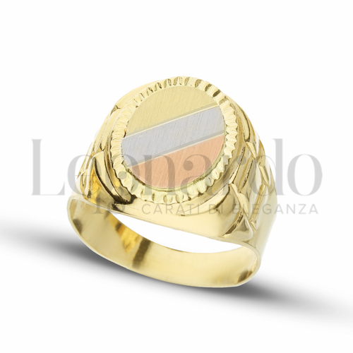 Modello Stampato in Oro Giallo, Oro Bianco e Oro Rosa da 6,3gr.