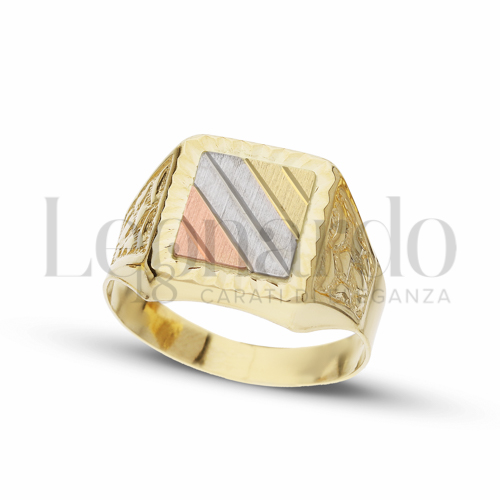 Modello Stampato in Oro Giallo, Oro Bianco e Oro Rosa da 5,1gr.